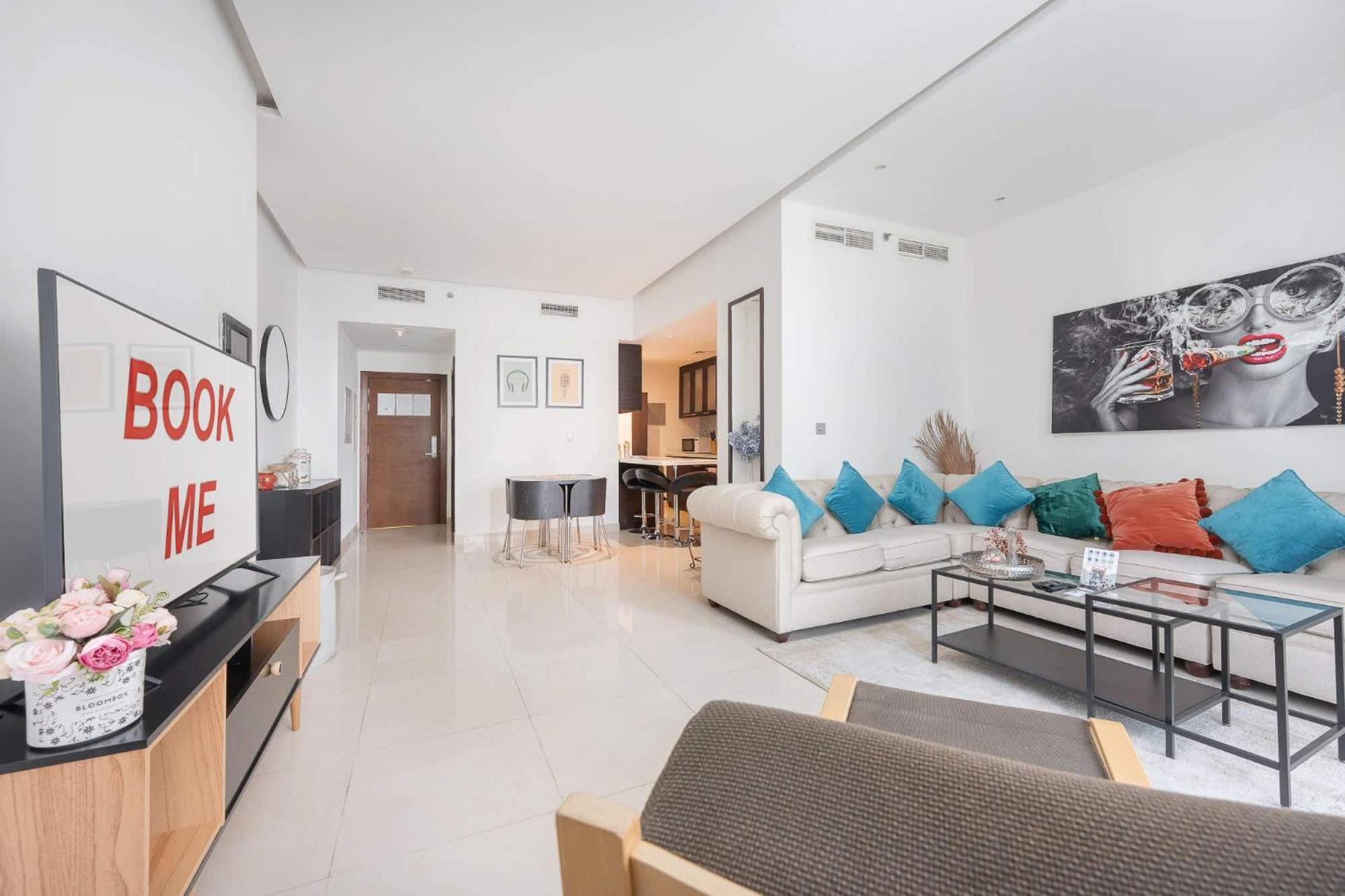 Relaxing Stylish 1-bedroom Perfect For Family In Business Bay